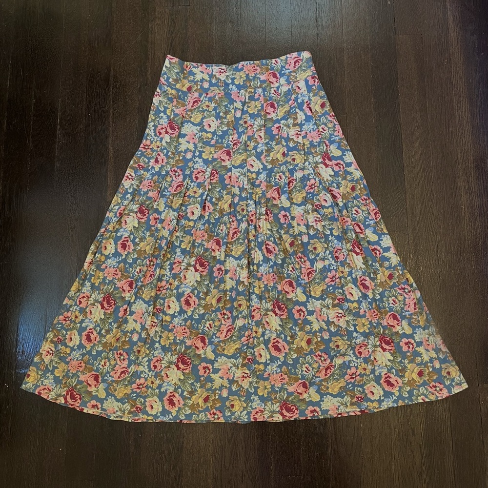 Sezane Jade Skirt in Floral